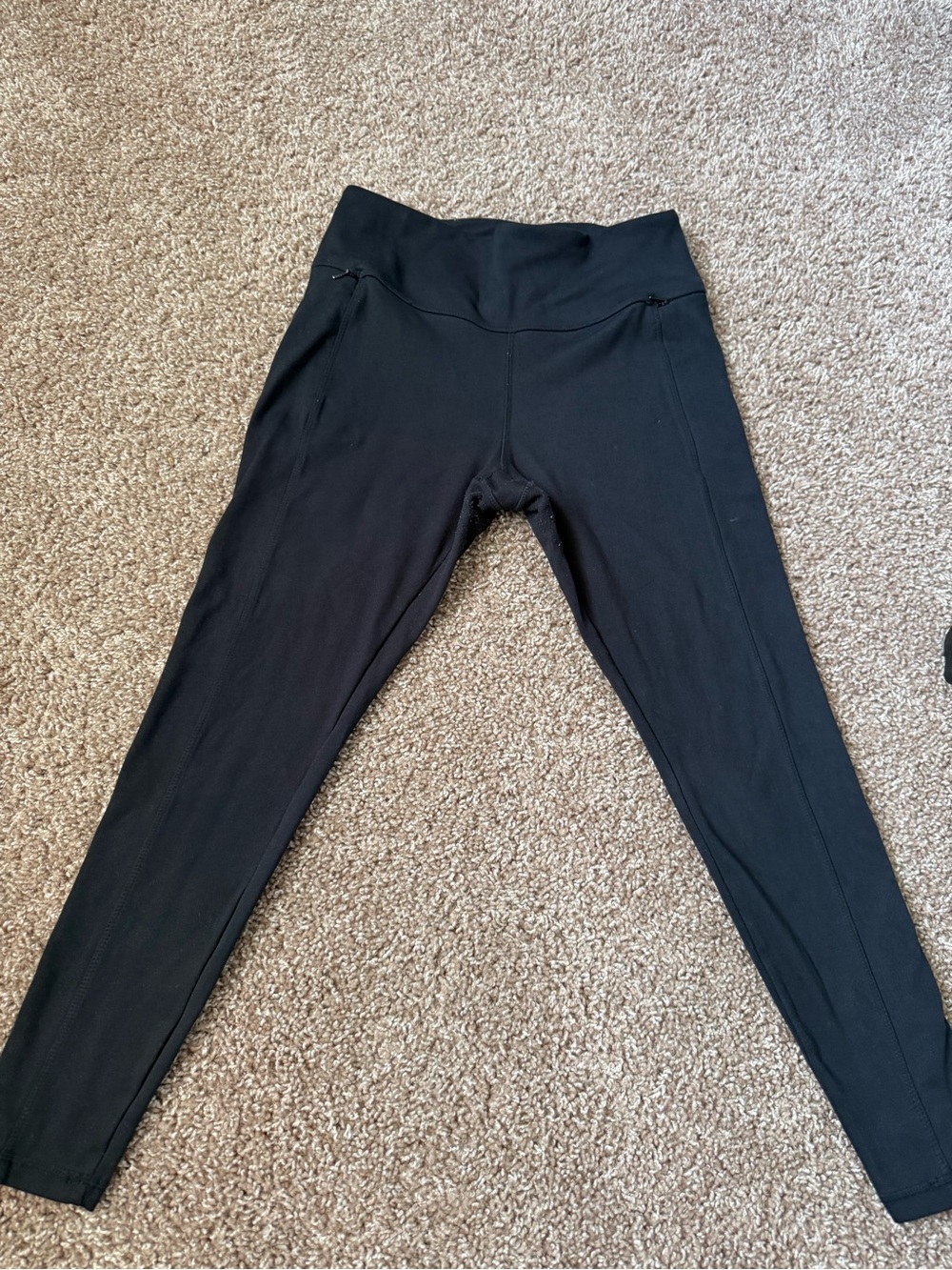 Danskin Black Mid-Rise Performance Leggings